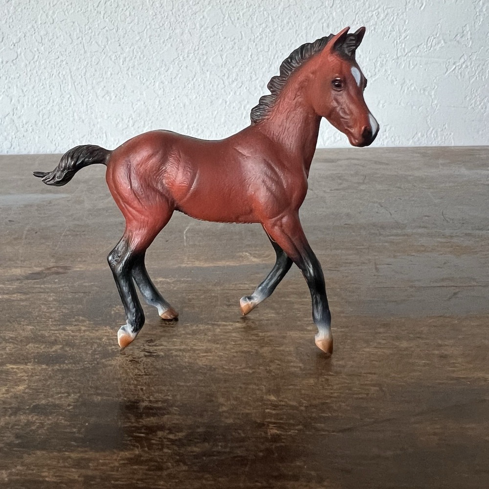 CollectA by Breyer Bay Quarter Horse Foal Animal Figurine Collectible‎